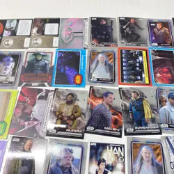 Mixed 2015-2025 Topps Star Wars Trading Card Bundle (Set Of 50) - Image 3