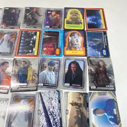 Mixed 2015-2025 Topps Star Wars Trading Card Bundle (Set Of 50) - Image 4