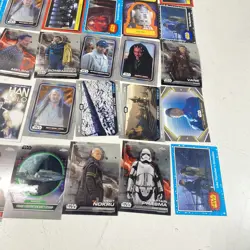 Mixed 2015-2025 Topps Star Wars Trading Card Bundle (Set Of 50) - Image 5