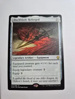 Magic the Gathering MTG - Blackblade Reforged - Dominaria DOM - NM - Image 1