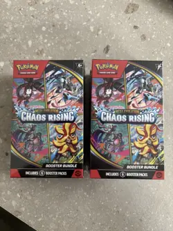2x Pokemon TCH Chaos Rising Booster Bundles New And Sealed - FAST SHIPPING ✅ - Image 1