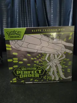 Mega Evolution Pokemon Perfect Order Elite Trainer Box ETB Factory Sealed - Image 1