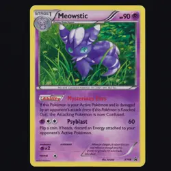 Meowstic XY48 XY Black Star Promo Holo 2015 Pokemon TCG NM - Image 1