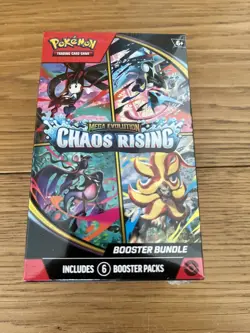 Pokemon TCG Chaos Rising Booster Bundle Factory Sealed - Image 1