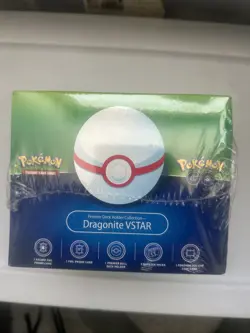 Pokemon GO Premier Deck Holder Box Dragonite VStar Collection Sealed New - Image 4