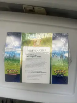 Pokemon GO Premier Deck Holder Box Dragonite VStar Collection Sealed New - Image 5