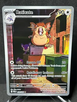 Pokemon Raticate 099/088 Perfect Order Illustration Rare Near Mint - Image 1