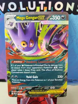Pokemon | Mega Gengar EX | Phantasmal Flames 056/094 | Double Rare Holo Foil - Image 1