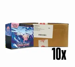 Pokemon Chaos Rising Elite Trainer Box Case Of 10- Factory Sealed- FREE SHIPPING - Image 1