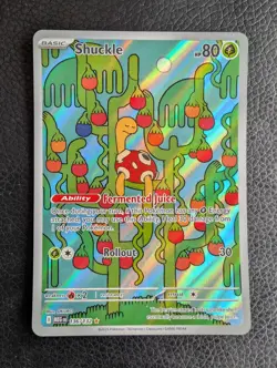 Shuckle - 136/132 Mega Evolution Base Set (Pokemon) Illustration Rare - Image 1