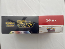 NEW FACTORY SEALED COSTCO POKEMON TCG SURGING SPARKS ETB / BOOSTER BUNDLE - Image 2