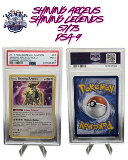 Shining Arceus 57/73 Shining Legends - PSA 9 - FREE SHIPPING - POKEMON - Image 1