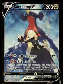 Pokemon Cards Garchomp V TG23/TG30 Astral Radiance Trainer Gallery Holo NM - Image 1