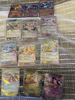 Pokemon Cards Ex Bundle Charizard Mix Prismatic Ev Stamp Espeon Frolass Etc - Image 1