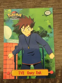 Pokemon - TV Animation Edition - Topps - TV8 Gary Oak Card vintage - Image 1