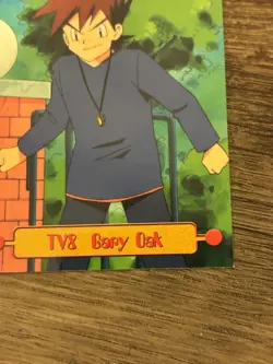 Pokemon - TV Animation Edition - Topps - TV8 Gary Oak Card vintage - Image 3