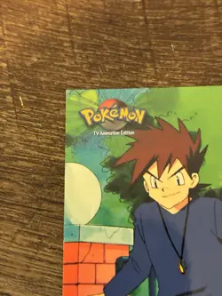Pokemon - TV Animation Edition - Topps - TV8 Gary Oak Card vintage - Image 5