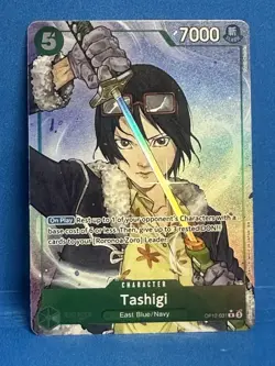 Tashigi OP12-031 Alternate Art One Piece Card English Legacy of the Master - Image 1