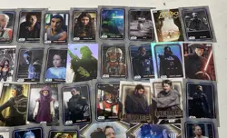 Mixed 2015-2025 Topps Star Wars Trading Card Bundle (Set Of 50) - Image 3