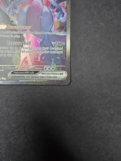 Pokemon TCG Destined Rivals Team Rocket's Mewtwo EX SIR 231/182 MINT CONDITION - Image 2