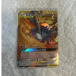Pokemon Moltres & Zapdos & Articuno GX Hidden Fates 44/68 Ultra Rare 300 HP Eng… - Image 1