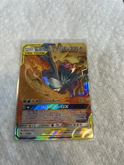 Pokemon Moltres & Zapdos & Articuno GX Hidden Fates 44/68 Ultra Rare 300 HP Eng… - Image 2
