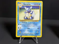 Pokemon TCG Base Set Unlimited Evolution Line Squirtle Wartortle Blastoise MP - Image 3