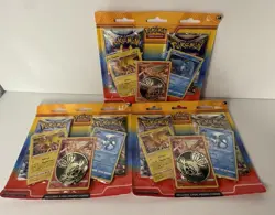 Lot Of 3 - Pokemon TCG: Enhanced 2-Pack Blister Pack Articuno, Zapdos, & Moltres - Image 1