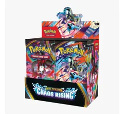 Pokemon Chaos Rising Booster Box New Sealed PRESALE - Image 1