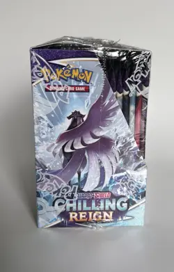 Pokemon TCG Sword & Shield Chilling Reign Booster Box Sealed - Image 4
