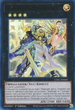 Tellarknight Constellar Caduceus - CYAC-EN045 - Ultra Rare - 1st Edition - Light - Image 1