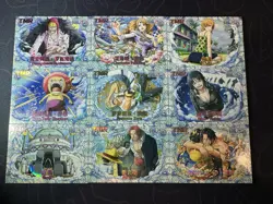 One Piece 9 Collectible Character Anime Waifu Cards CCG Nami Chopper Sanji - Image 1