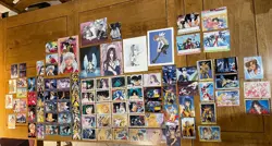 RESERVED - Set of Cards and Postcards Saint Seiya X 1999 Lodoss War others - Image 1