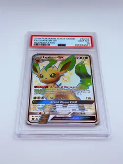 Pokemon EN Leafeon SV46/SV94 PSA 10 Hidden Fates Shiny Folipurba Card - Image 3