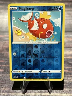 Magikarp 039/192 Reverse Holo Rebel Clash Pokemon Card - Image 1
