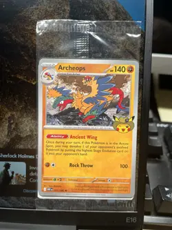 Pokemon Field Museum Fossil Exhibit Archeops Promo SEALED - In Hand! - Image 1
