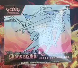 Pokemon Chaos Rising Pokemon Center Elite Trainer Box ETB NEW SEALED FAST 📦🔥 - Image 1