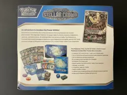Stellar Crown Pokemon Center Exclusive Elite Trainer Box [ETB]. Factory Sealed. - Image 2