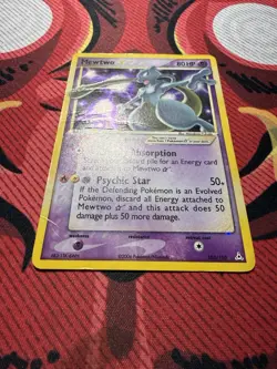 Pokemon Mewtwo Star 103/110 EX Holon Phantoms Ultra Rare Holo - Image 4
