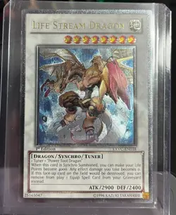 Life Stream Dragon (EXVC-EN038) - 1st Edition - Ultimate Rare - Yu-Gi-Oh! - Image 1