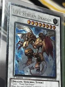 Life Stream Dragon (EXVC-EN038) - 1st Edition - Ultimate Rare - Yu-Gi-Oh! - Image 4