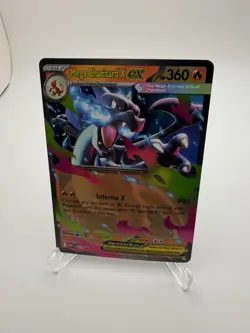 2026 Pokemon Mega Charizard X Ex 29 Mega Evolution Black Star Promo Art Rare 002 - Image 1