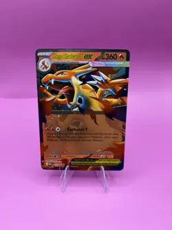Mega Charizard Y ex 030 Black Star Mega Evolution Promo Pokemon NM/M - Image 1