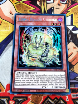 Tenpai Dragon Genroku mp25-en082 1st Edtion (NEW) Prismatic-Secret Rare Yu-Gi-Oh - Image 1