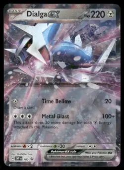 Pokemon Cards Dialga ex 180 Scarlet & Violet Promo Holo Promo NM *2 - Image 1