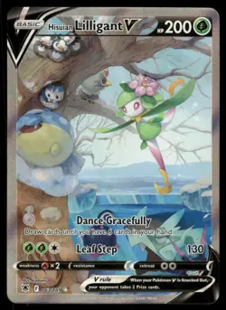 Pokemon Cards Hisuian Lilligant V 163/189 Astral Radiance Ultra Rare NM - Image 1