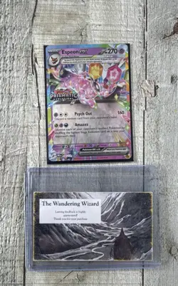 Espeon ex - (Prismatic Evolutions Stamp) 034/131 Miscellaneous Cards & Products - Image 1
