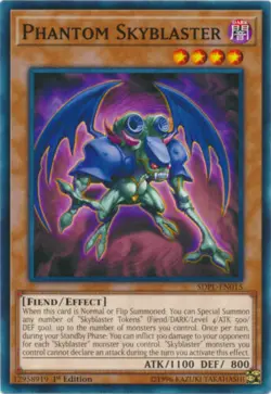 X3 Phantom Skyblaster SDPL-EN015 1st Common Near Mint NM Yu-Gi-Oh! DNA GAMES - Image 1