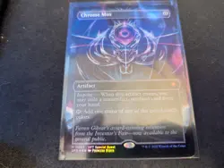 MTG Magic the Gathering FOIL Chrome Mox Borderless SPG! - Image 1