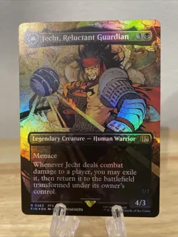 MTG Jecht, Reluctant Guardian / Braska’s Final Aeon Borderless FOIL #0363 NM/M - Image 1